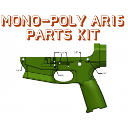 MONO-POLY AR15 Parts Kit -...