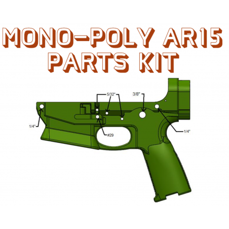 MONO-POLY AR15 Parts Kit - Hardware