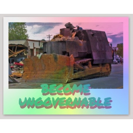 Collectible Holographic Killdozer Sticker